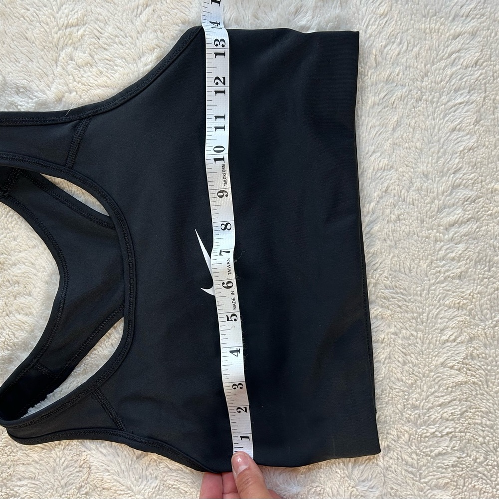 Nike Black Sports Bra Duo with Gold and Silver Accents - Picture 2 of 8